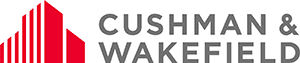 A logo that says Cushman & Wakefield