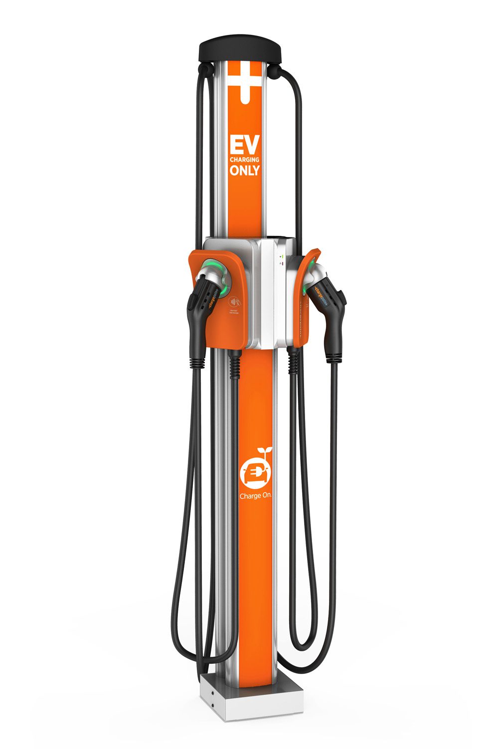 A Chargepoint EV charging station