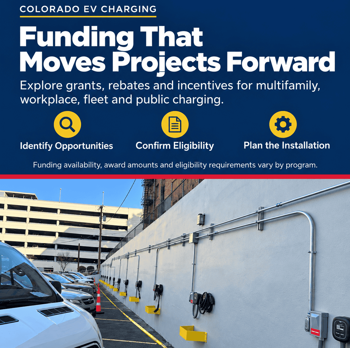 Colorado ev charging grants vertical